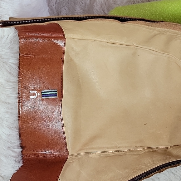 UMA sz36 Cognac Leather Riding Boots 5.5 - Picture 9 of 12